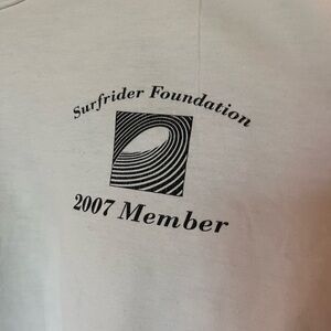 Surfrider Foundation 2007 Member T-Shirt
